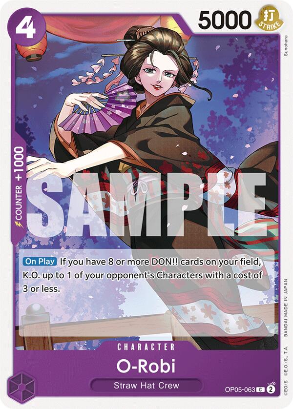 Image of O-Robi [Starter Deck: PURPLE Monkey.D.Luffy]