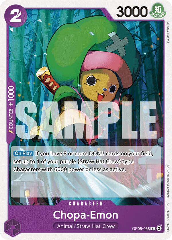 Image of Chopa-Emon [Starter Deck: PURPLE Monkey.D.Luffy]