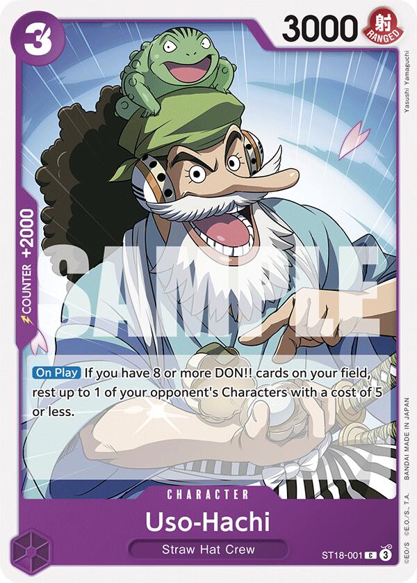 Image of Uso-Hachi [Starter Deck: PURPLE Monkey.D.Luffy]