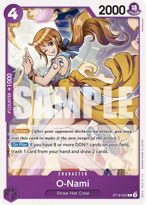 O-Nami [Starter Deck: PURPLE Monkey.D.Luffy]