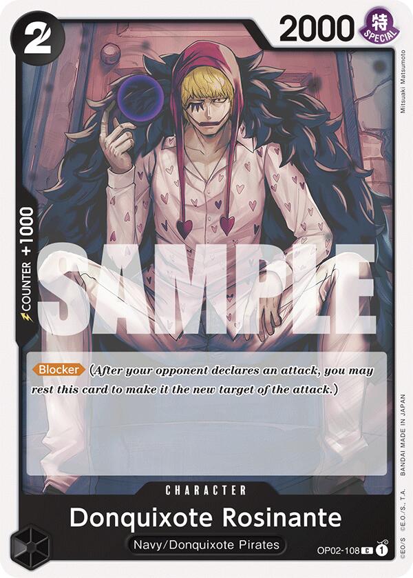 Image of Donquixote Rosinante [Starter Deck: Black Smoker]