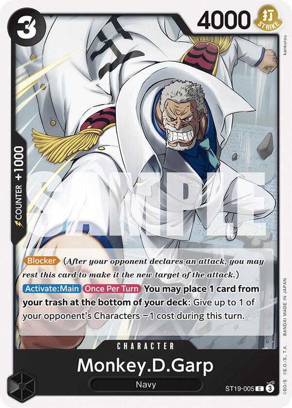 Image of Monkey.D.Garp [Starter Deck: Black Smoker]