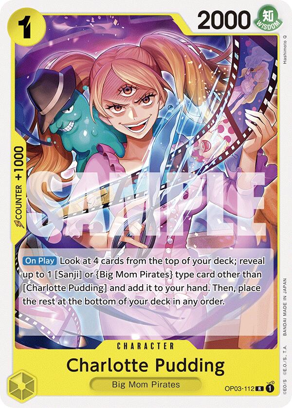 Image of Charlotte Pudding [Starter Deck: YELLOW Charlotte Katakuri]