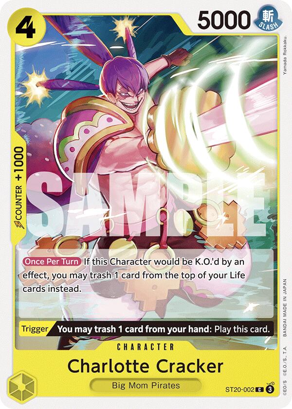 Image of Charlotte Cracker [Starter Deck: YELLOW Charlotte Katakuri]
