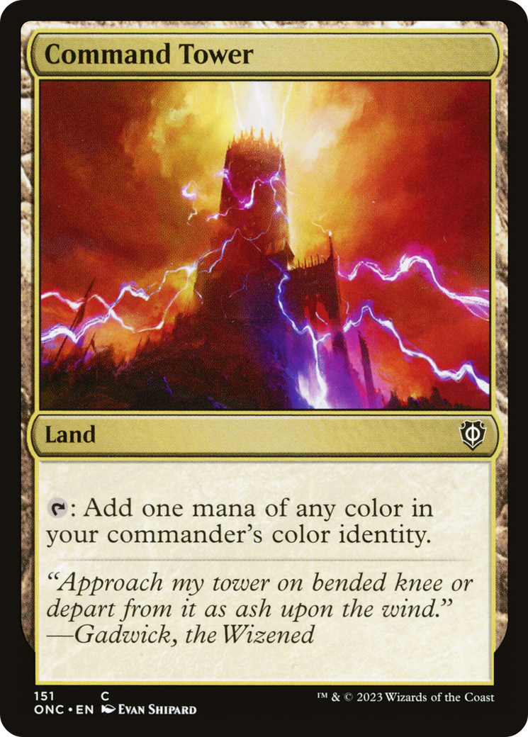 Image of Command Tower [Phyrexia: All Will Be One Commander]