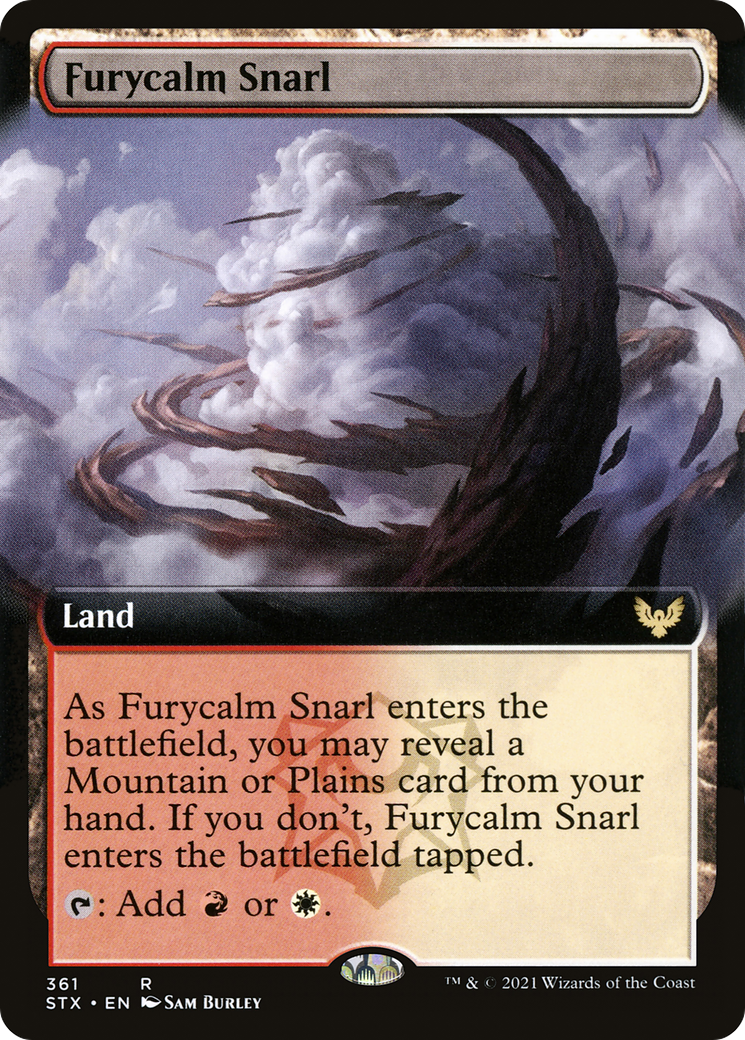 Image of Furycalm Snarl (Extended Art) [Strixhaven: School of Mages]