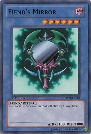 Image of Fiend's Mirror [PRC1-EN003] Super Rare