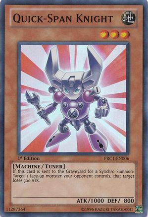 Image of Quick-Span Knight [PRC1-EN006] Super Rare