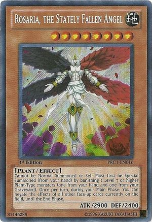 Image of Rosaria, the Stately Fallen Angel [PRC1-EN016] Secret Rare