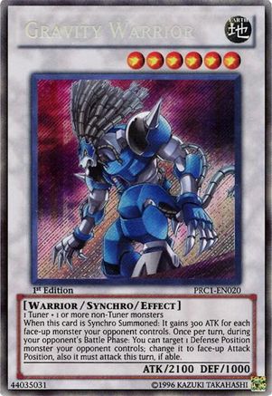 Image of Gravity Warrior [PRC1-EN020] Secret Rare