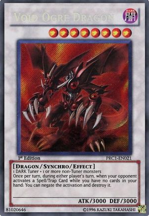 Image of Void Ogre Dragon [PRC1-EN021] Secret Rare