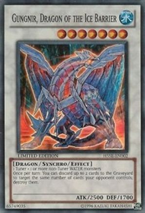 Image of Gungnir, Dragon of the Ice Barrier [H5SE-EN002] Super Rare