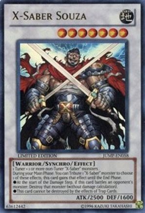 Image of X-Saber Souza [JUMP-EN058] Ultra Rare