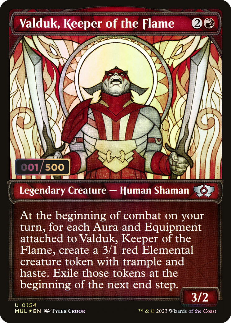 Image of Valduk, Keeper of the Flame (Serialized) [Multiverse Legends]