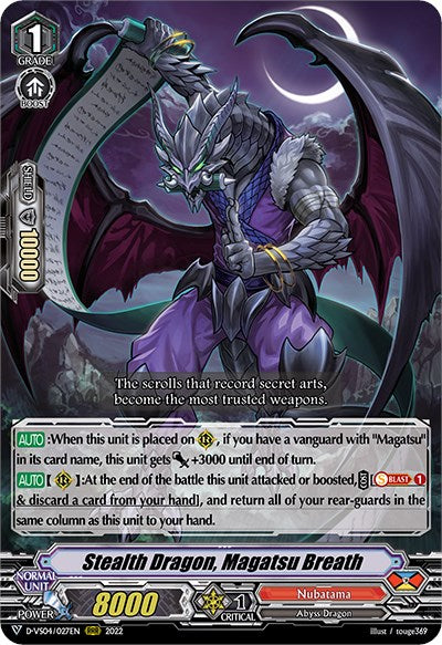Image of Stealth Dragon, Magatsu Breath (D-VS04/027EN) [V Clan Collection Vol.4]