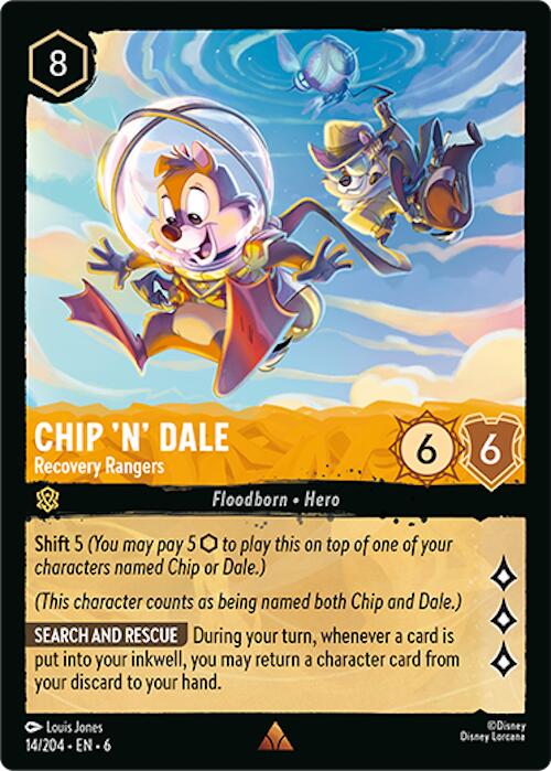 Image of Chip 'n' Dale - Recovery Rangers (14/204) [Azurite Sea]