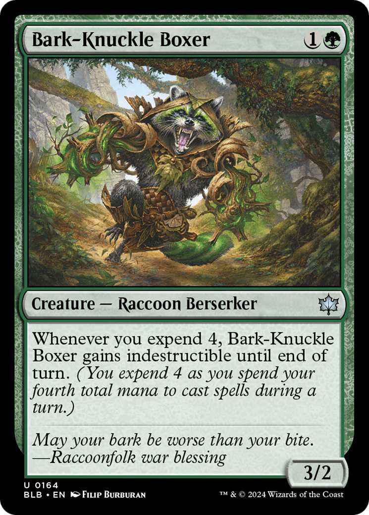 Image of Bark-Knuckle Boxer [Bloomburrow]