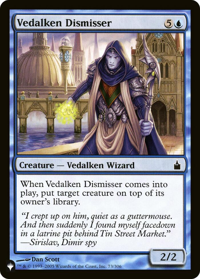 Image of Vedalken Dismisser [The List]