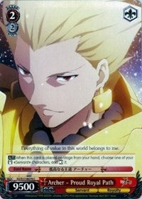 Image of Archer - Proud Royal Path (FZ/S17-E079 C) [Fate/Zero]