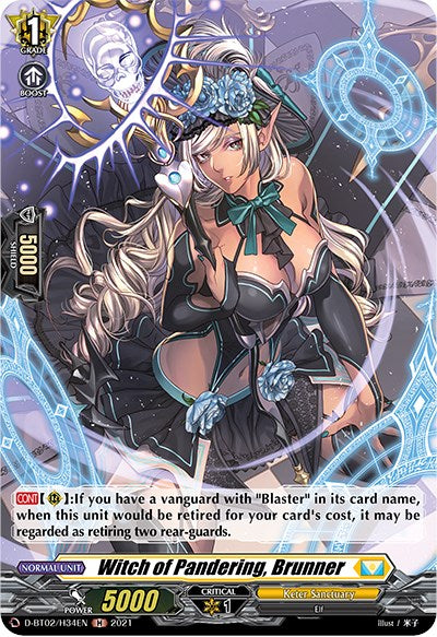 Image of Witch of Pandering, Brunner (D-BT02/H34EN) [A Brush with the Legends]