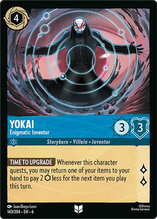 Image of Yokai - Enigmatic Inventor (143/204) [Azurite Sea]