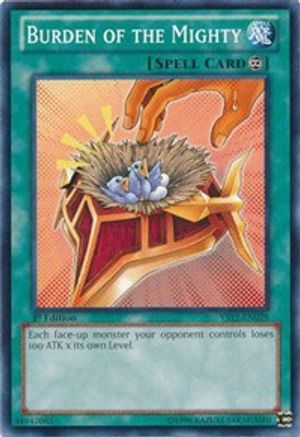 Image of Burden of the Mighty [YS12-EN028] Common