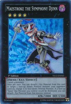 Image of Maestroke the Symphony Djinn [YS12-EN043] Super Rare