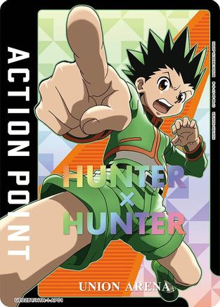 Image of Action Point Card (AP01) (Gon Freecss) (UE02BT/HTR-1-AP01) - UE02BT HUNTER X HUNTER