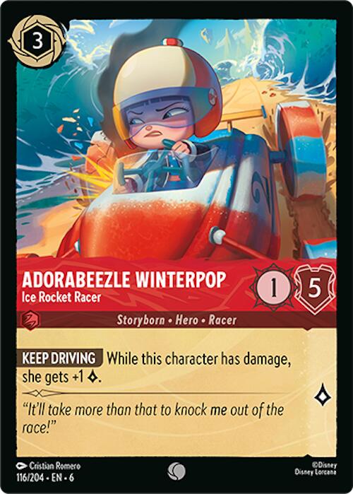 Image of Adorabeezle Winterpop - Ice Rocket Racer (116/204) [Azurite Sea]