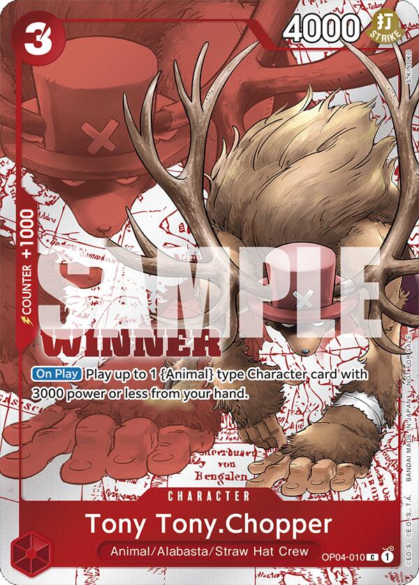 Image of Tony Tony.Chopper (Winner Pack 2024 Oct.-Dec.) [One Piece Promotion Cards]