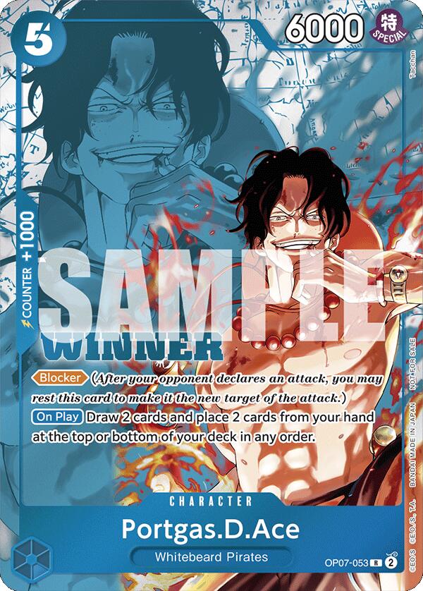 Image of Portgas.D.Ace (Winner Pack 2024 Oct.-Dec.) [One Piece Promotion Cards]