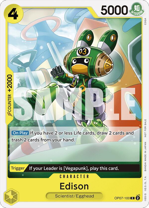 Image of Edison (Tournament Pack 2024 Oct.-Dec.) [One Piece Promotion Cards]