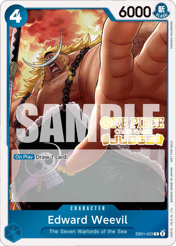 Image of Edward Weevil (Judge Pack Vol. 4) [One Piece Promotion Cards]