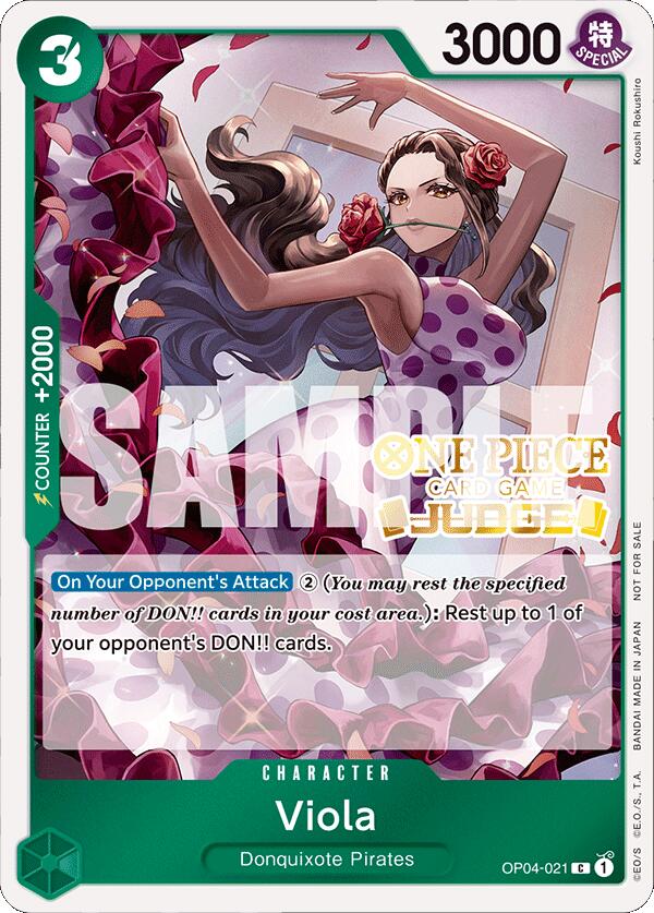 Image of Viola (Judge Pack Vol. 4) [One Piece Promotion Cards]