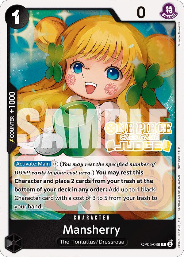 Image of Mansherry (Judge Pack Vol. 4) [One Piece Promotion Cards]