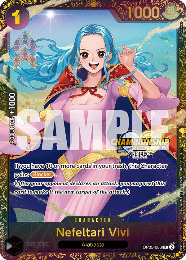 Image of Nefeltari Vivi (October Championship 2024 Store Regionals) [One Piece Promotion Cards]