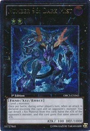 Image of Number 96: Dark Mist [ORCS-EN043] Ultimate Rare