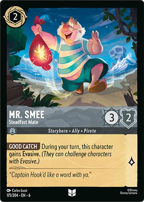 Image of Mr. Smee - Steadfast Mate (175/204) [Azurite Sea]