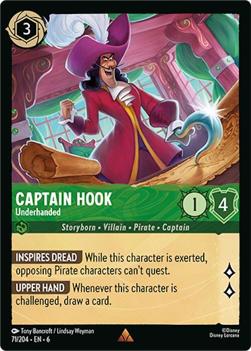 Image of Captain Hook - Underhanded (71/204) [Azurite Sea]