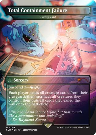 Image of Total Containment Failure - Living End (Rainbow Foil) [Secret Lair Drop Series]