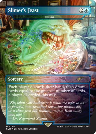 Image of Slimer's Feast - Windfall (Rainbow Foil) [Secret Lair Drop Series]