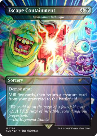 Image of Escape Containment - Incarnation Technique (Rainbow Foil) [Secret Lair Drop Series]