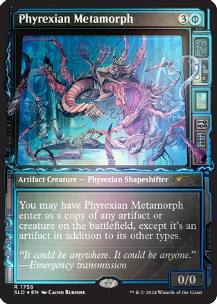 Image of Phyrexian Metamorph (Rainbow Foil) [Secret Lair Drop Series]