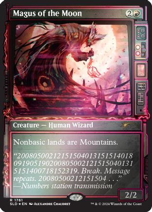 Image of Magus of the Moon (Rainbow Foil) [Secret Lair Drop Series]