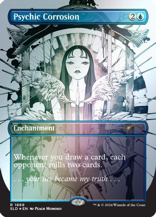 Image of Psychic Corrosion (Rainbow Foil) [Secret Lair Drop Series]
