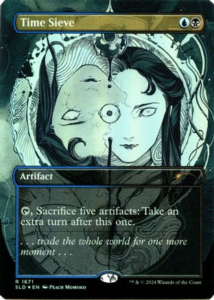 Image of Time Sieve (Rainbow Foil) [Secret Lair Drop Series]