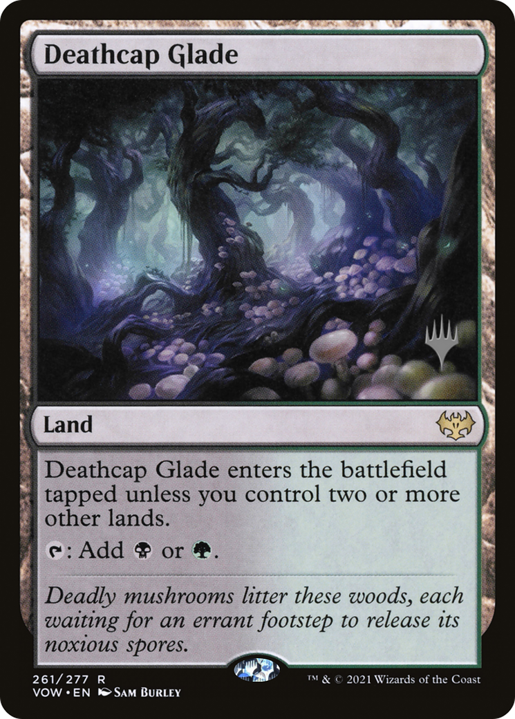 Image of Deathcap Glade (Promo Pack) [Innistrad: Crimson Vow Promos]
