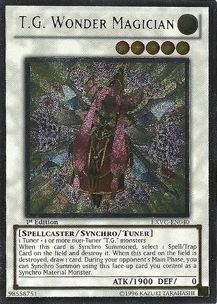 Image of T.G. Wonder Magician [EXVC-EN040] Ultimate Rare