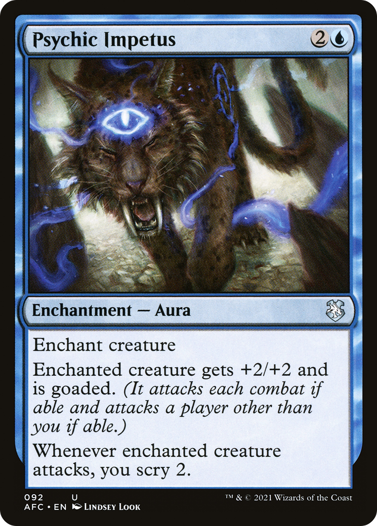 Image of Psychic Impetus [Dungeons & Dragons: Adventures in the Forgotten Realms Commander]