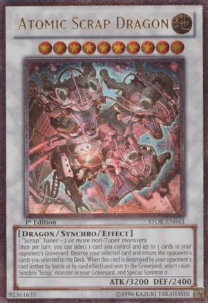 Image of Atomic Scrap Dragon [STOR-EN043] Ultimate Rare